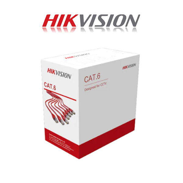 Hikvision 305m CAT6E UTP Solid Copper Network Cable Grey DS1LN6U-SC0 - Image 2