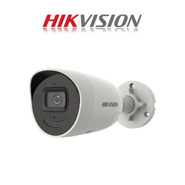 Hikvision 4 MP AcuSense Strobe Light and Audible Warning Fixed Mini Bullet Network Camera - Image 2