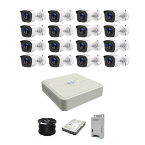 HiLook by Hikvision 16ch Turbo HD kit - DVR - 16 x HD1080P Camera - 20M Night vision - 1TB HDD - 100m Cable