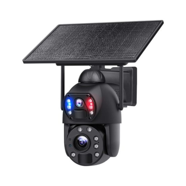 NEW! 6MP 20X Zoom WiFi Solar Dual Lens PTZ Camera | 20× OPTICAL ZOOM | Metal | Up to 200m - Image 2