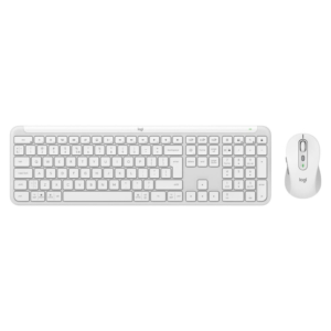 Logitech MK950 Signature Slim Wireless Keyboard and Mouse Combo (White) - New
