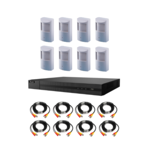 Spy / Nanny Camera system, includes 8 hidden PIR camera's with internet viewing
