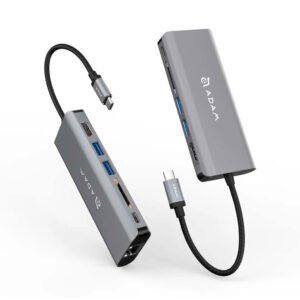 Adam Elements CASA Hub A01- 6 Port USB-C Hub - Grey