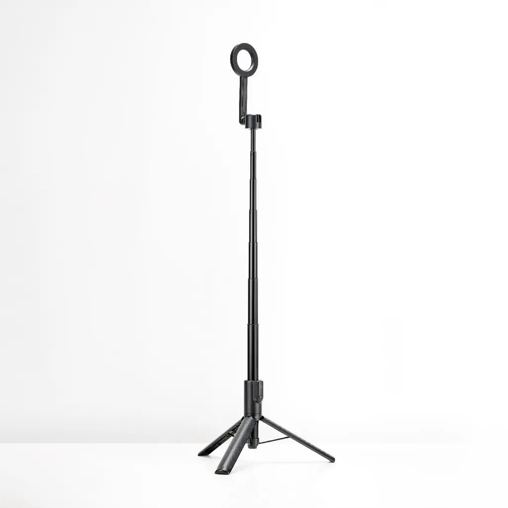 Adam Elements SELFIE Pro Wireless Bluetooth Tripod Selfie Stick & LED Light - Black - Image 6