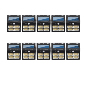 **Pack of 10** Solar Powered LED wall light with motion sensor  ( R110 each)