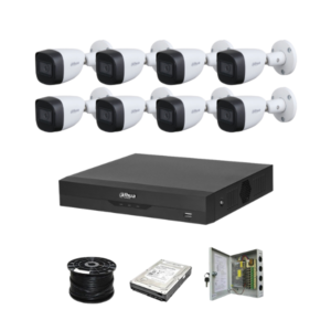 Dahua 8 Channel 5MP CCTV system, 1TB | Audio