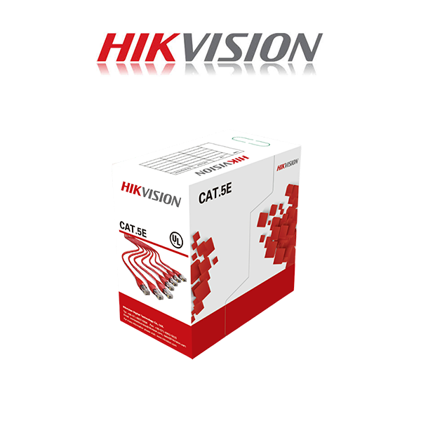 Hikvision 305m CAT5E UTP Solid Copper Network Cable Grey DS-1LN5E-S - Image 2