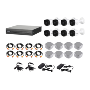 Dahua 1080P 8 Channel DVR & 8 Bullet Cameras DIY CCTV KIT