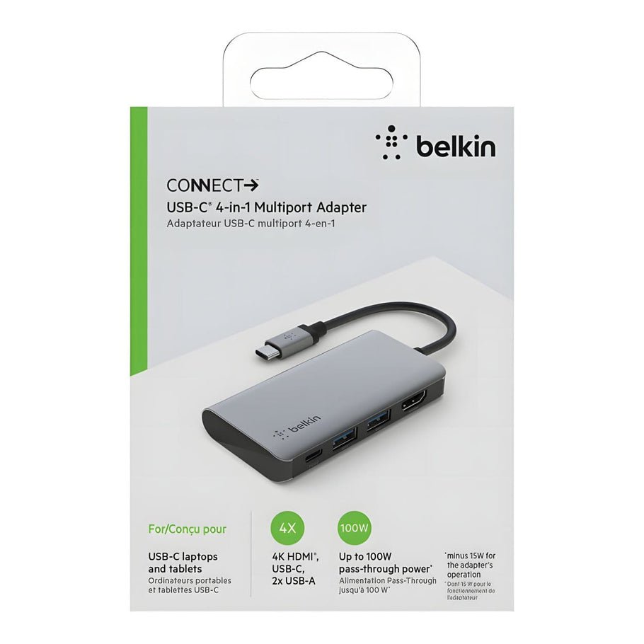 Belkin Connect USB-C 4-in-1 Multiport Adapter - Image 3
