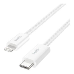 Belkin BoostCharge Type-C to Lightning USB Cable 1.5m - White