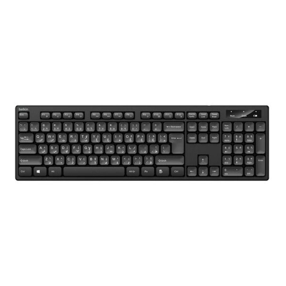 Belkin Connect Wireless Keyboard and Mouse Combo - Black - Image 7