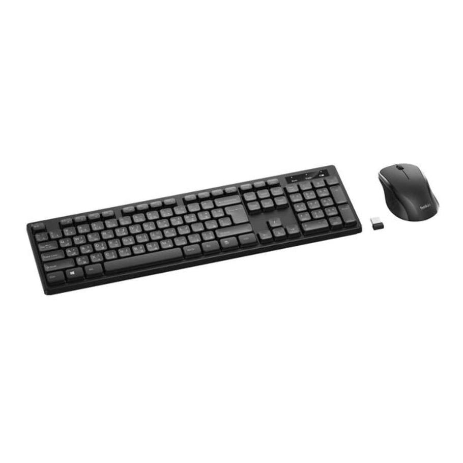 Belkin Connect Wireless Keyboard and Mouse Combo - Black - Image 2