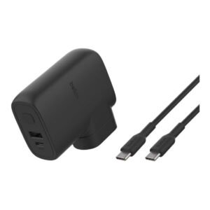 Belkin BoostCharge Hybrid 25W Wall Charger with 5000mAh Powerbank