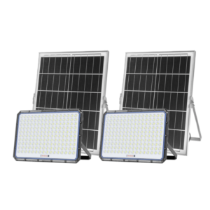 NEW! *Pack of 2* 5000w Solar Floodlight with remote control and day/night function (R2299each)