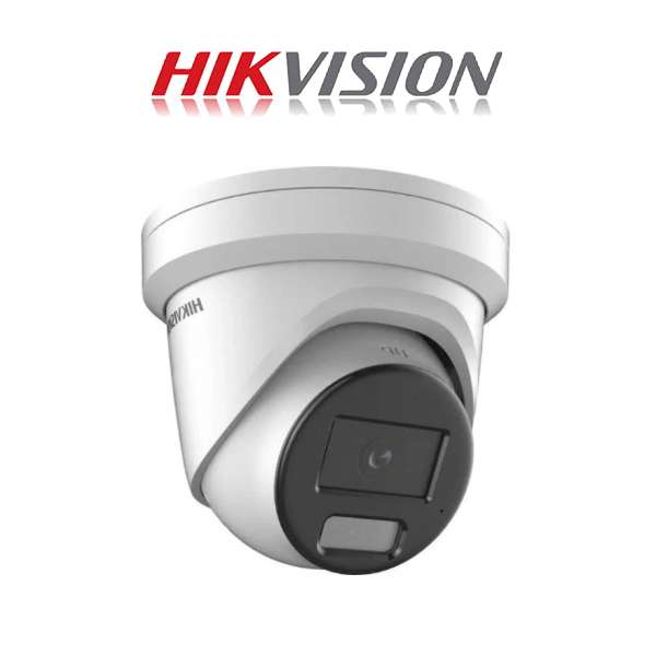 Hikvision 4 MP Smart Hybrid Light with ColorVu Fixed Turret Network Camera - Image 3