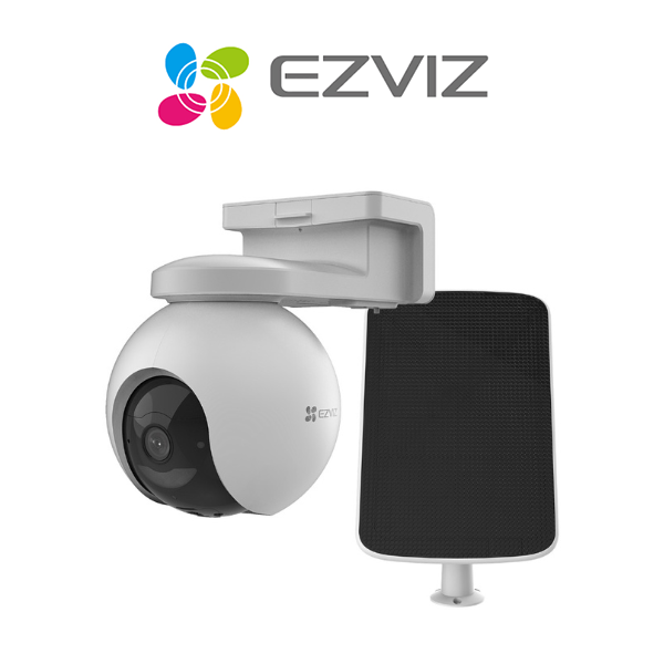 EZVIZ HB8 Battery-Powered Pan & Tilt Wi-Fi Camera | Solar Panel - Image 2