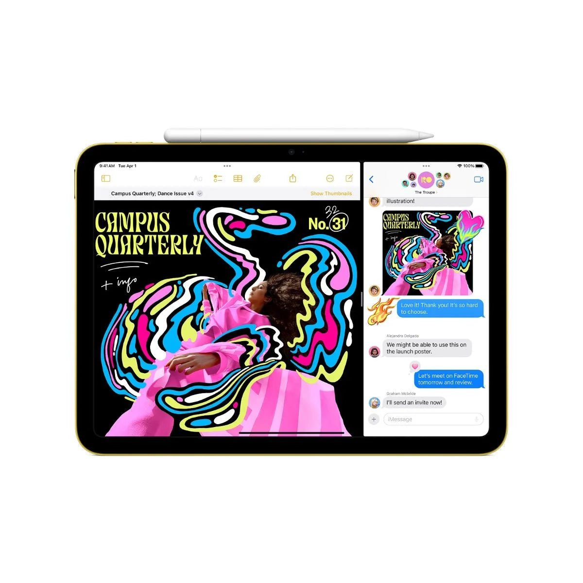iPad 11" A16 128GB Wifi Silver (2025) - New - Image 4