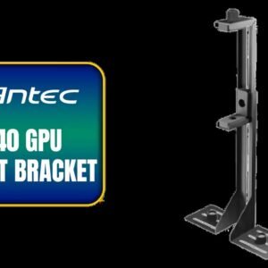 Antec RTX 40 Series GPU Support Bracket / Tool-Less Screws for Fixing / Compatible with 4090 GPU / Cushioning Scratch-Proof Support Pad / High-Gloss