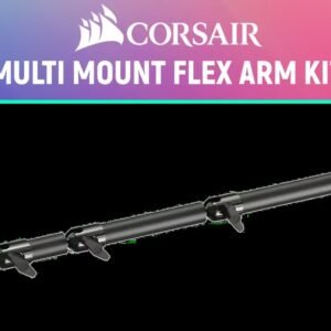 Corsair Elgato Multi Mount Flex Arm Kit / Modular Rigging System / Sweeping Three-dimensional Adjustability / Flex Arm Kit Makes Any Shot Possible /