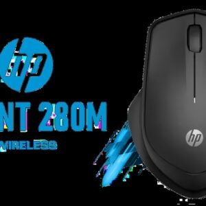 HP Wireless Silent 280M Mouse - Ergonomic Right-Handed Design, 18 Month Battery Life, and 2.4GHz Reliable Connection - Works for Computers and