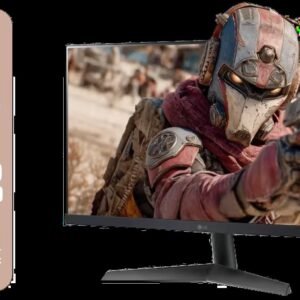 LG UltraGear 24GS60F 24\" FHD IPS Gaming Monitor / FHD (1920x1080) IPS Panel / 180Hz Refresh Rate / 1ms Response Time / AMD FreeSync & NVIDIA