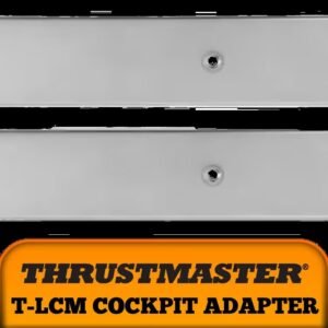 Thrustmaster T-Lcm Cockpit Adapter - 100% Metal Bars That Let You Easily Install The Thrustmaster T-Lcm Pedals Pedal Set In Your Cockpit Configured