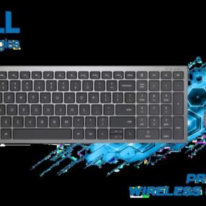 Dell Pro Plus Keyboard and Mouse Combo / US International (QWERTY) / Wireless 2.4GHz and Bluetooth 5.0 / Volume & Mute Hot Keys Function