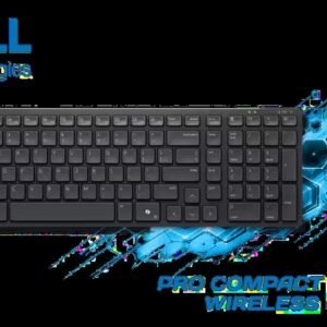 Dell Pro Compact Silent Keyboard and Mouse - KM555 / US International (QWERTY) / Wireless 2.4GHz and Bluetooth 5.1 / Multiple Hot Keys Functions