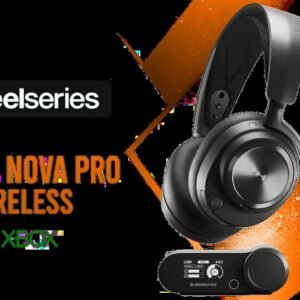 SteelSeries Arctis Nova Pro Wireless Xbox Multi-System Gaming Headset - Premium Hi-Fi Drivers - Active Noise Cancellation - Infinity Power System -