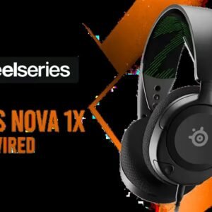 SteelSeries Arctis Nova 1X Gaming Headset - Signature Arctis Sound - ClearCast Gen 2 Mic - Xbox Series X|S, PC, Playstation, Switch, and Mobile /