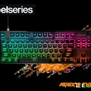 SteelSeries Apex 9 TKL / HotSwap Optical Mini Keyboard / TKL Esports Design / Optical Switches / RGB Customization / Aluminum Alloy Frame / Double