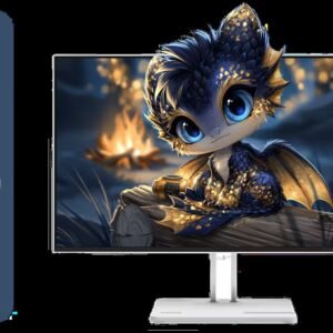 Lenovo L27-4C 27\" FHD 144Hz Gaming Monitor / 1920x1080 IPS / 1ms MPRT / AMD FreeSync / 300 nits / 99% sRGB / 1500:1 / 2x HDMI 1.4 / VGA / 3W