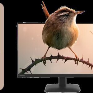 Lenovo L27-4e 27\" FHD 100Hz Monitor / 1920x1080 IPS / 4ms GtG / 300 nits / 99% sRGB / 1500:1 Contrast / HDMI 1.4 / VGA / Tilt Stand / VESA 100x100