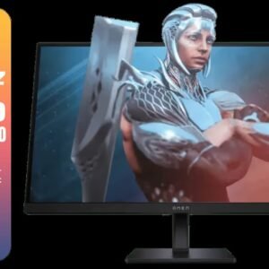 HP OMEN 27 FHD 165Hz Gaming Monitor / AMD FreeSync™ Premium / Eyesafe® certified  / Height adjustable for personalized comfort / Pivot rotation for