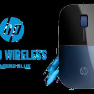 HP Z3700 Wireless Mouse - Black/Lumiere Blue / Up to 10m Wireless Range / 1200 DPI / 3 Buttons / 7UH88AA