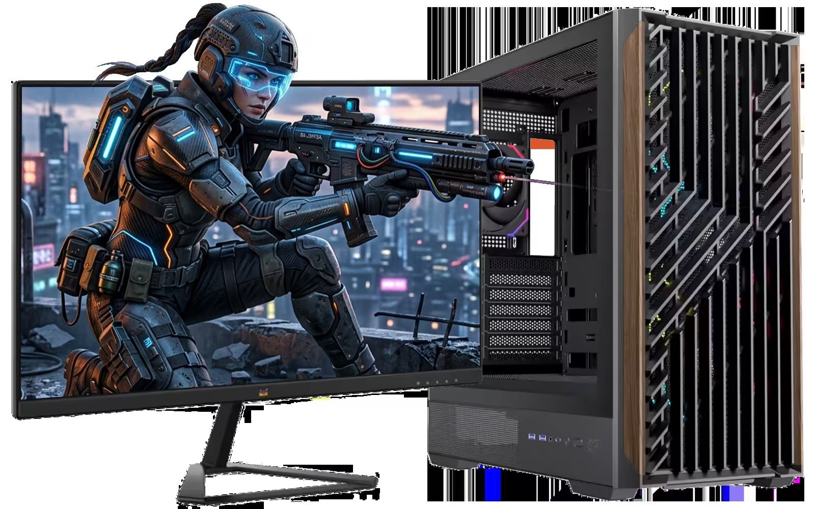 AMD Ryzen 9 9900X3D RTX 5080 Gaming PC