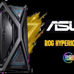 ASUS ROG Hyperion GR701 Gaming Case - Black / Supports up to E-ATX Motherboards / 4x Pre-Installed PWM Fans / Supports up to 10x 120mm Fans /