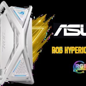 ASUS ROG Hyperion GR701 Gaming Case - White / Supports up to E-ATX Motherboards / 4x Pre-Installed PWM Fans / Supports up to 10x 120mm Fans /
