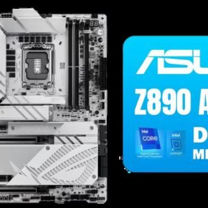 ASUS Intel ROG Maximus Z890 Apex ATX Motherboard, 22+1+2+2 Power Stages, DDR5 Slots, PCIe 5.0 with Full Support for Next-gen GPUs, six M.2 Slots,
