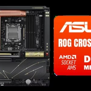 ASUS ROG Crosshair X870E Edition 20 Gaming Motherboard Socket AMD AM5 (E-ATX, DDR5 8600+MT/s, 24+2+2 Power Stages, 5 Onboard M.2, 2x PCIe 5.0 x16,