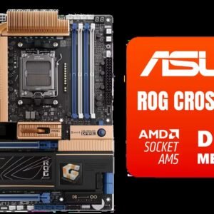 ASUS ROG CROSSHAIR 2006 X870E ATX AMD Gaming Motherboard / AMD X870E Chipset / Advanced AI PC / AMD Socket AM5 for AMD Ryzen 9000 & 8000 & 7000