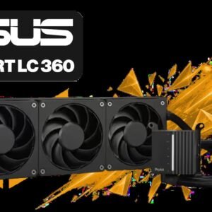 ASUS ProArt LC 360 AIO CPU Liquid Cooler / High Performance 3000 RPM Maximum Speed / Low Noise Advanced Three-Phase Motor / Daisy-Chain Installation