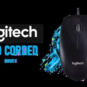 Logitech M90 Corded Mouse - Grey / Ambidextrous Design / Plug And Play / 1000 DPI