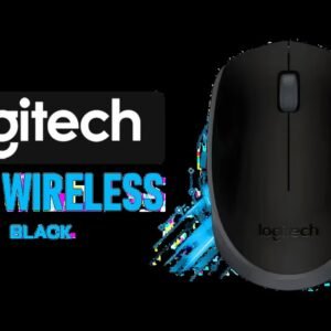 Logitech M171 Wireless Mouse - Black/ 2.4GHz Plug-And-Forget Nano Receiver / 12-Month Battery Life Included / 1000 DPI Smooth Optical Tracking / Logi