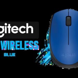 Logitech M171 Wireless Mouse - Blue / Optical Tracking / Ambidextrous / PC/Mac/Laptop