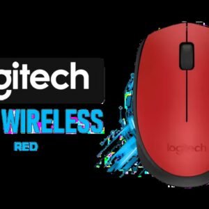 Logitech M171 Wireless Mouse - Red / Connects Up to 10 meters / Ambidextrous Design / Fast and Simple Connection via USB receiver / 910-004641