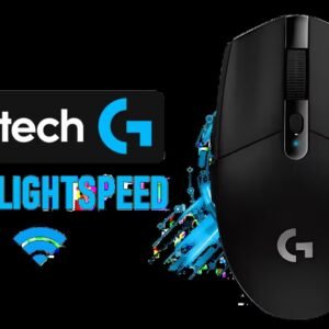 Logitech G305 Lightspeed Wireless Gaming Mouse - Black / HERO 12K Sensor Zero Smoothing / LIGHTSPEED 1ms Wireless Response / 250-Hour Single AA