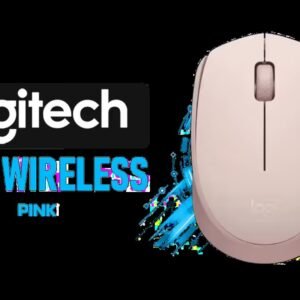 Logitech M171 Wireless Mouse - Pink / Compatible With PC, Mac, Laptop / 2.4 GHz with USB Mini Receiver / Optical Tracking / 12-Months Battery Life /