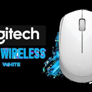 Logitech M171 Wireless Mouse - White / 2.4GHz Plug-And-Forget Nano Receiver / 12-Month Battery Life Included / 1000 DPI Smooth Optical Tracking /