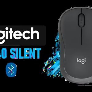 Logitech® M240 Silent Bluetooth Mouse - Graphite / 90% Quieter SilentTouch Technology / Bluetooth No Dongle Required / 400-4000 DPI Adjustable Sensor